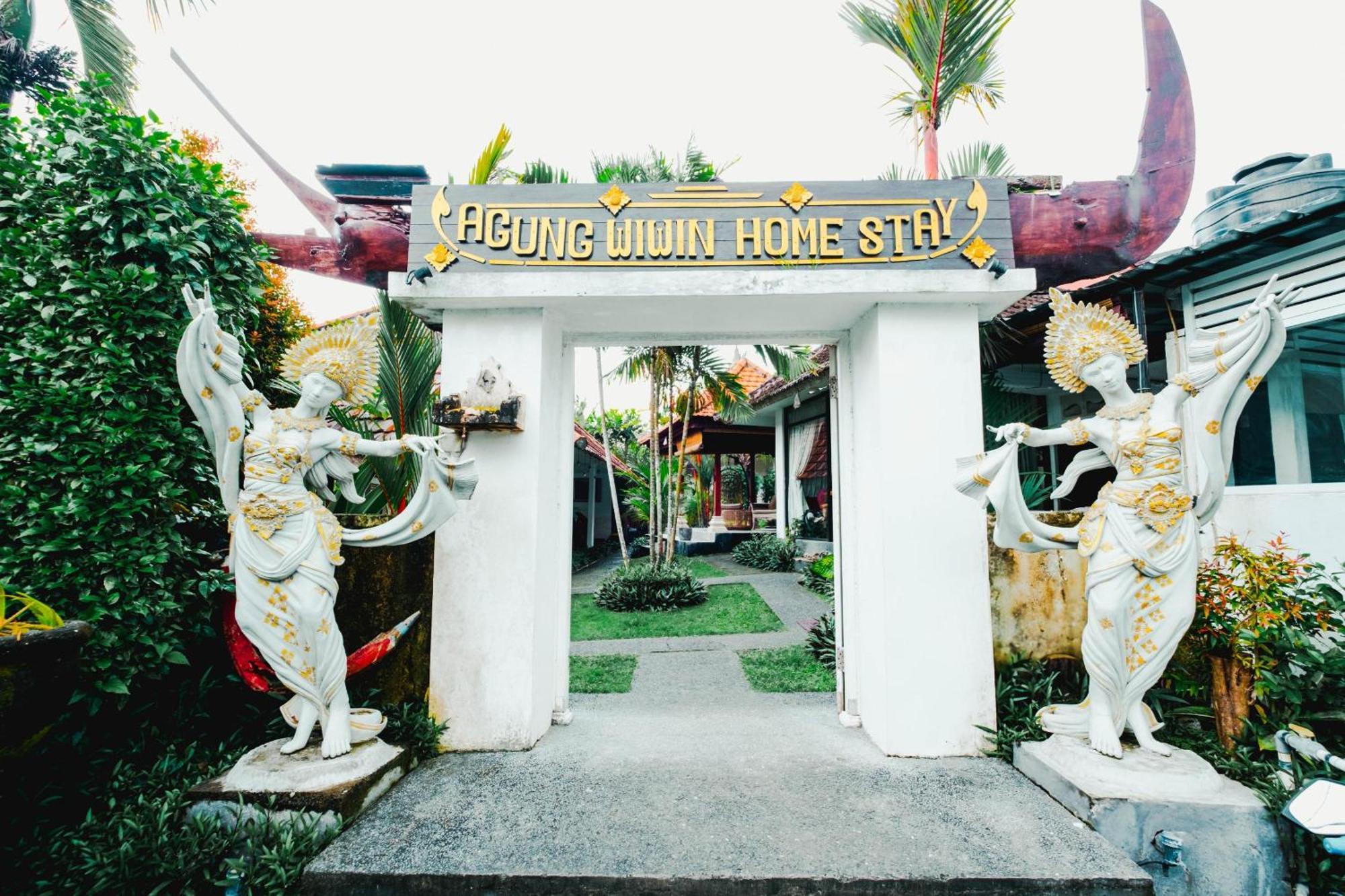 Agung Wiwin Homestay & Restaurant Mengwi Экстерьер фото